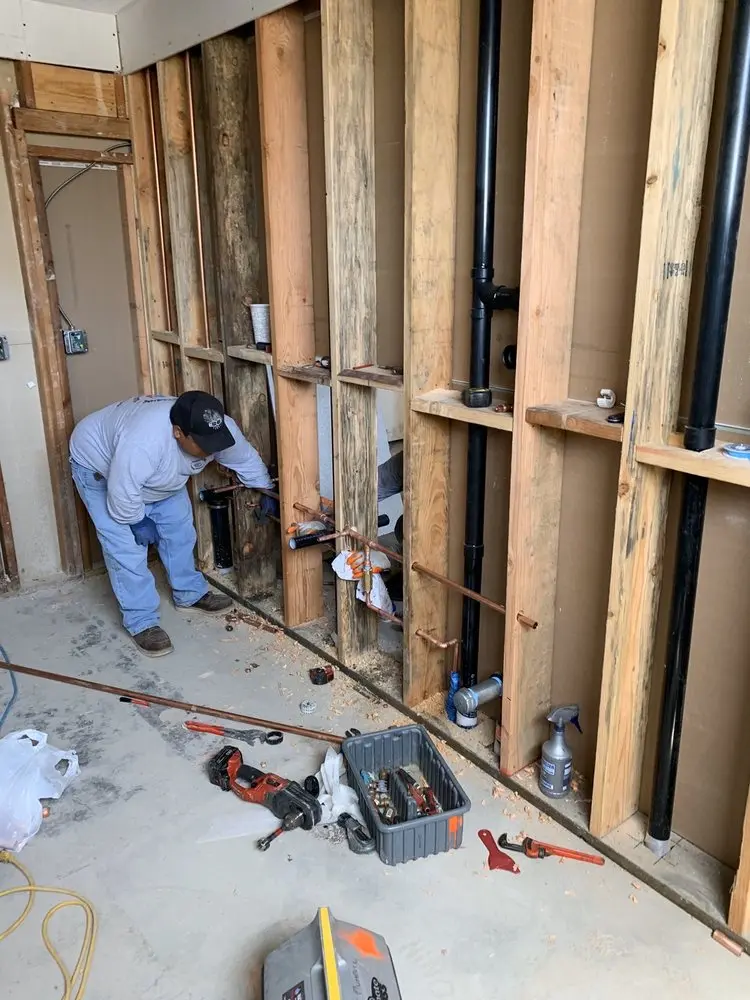 Commercial rough-in plumbing for Trenchless Sewer Repair in Oakbrook